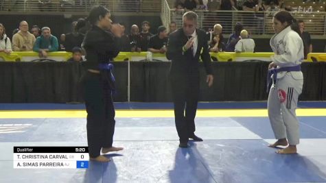 THALITA CHRISTINA CARVALHO AMARA vs ANDRESSA SIMAS PARREIRA 2024 Pan Jiu Jitsu IBJJF Championship