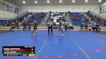 174 lbs Semis & 1st Wrestleback (8 Team) - Daniel Hernandez, Palomar vs Daniel Baker, East Los Angeles College