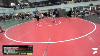 106 lbs Cons. Round 3 - Bennet Hron, Great Neck Wrestling Club vs Bryce Dougherty, Great Neck Wrestling Club