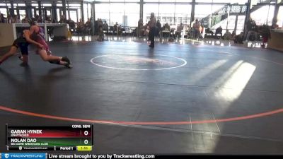 J-13 lbs Cons. Semi - Garan Hynek, Unattached vs Nolan Dao, Big Game Wrestling Club