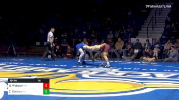 184 lbs Zach Carlson, SDSU vs Owen Webster, Minnesota