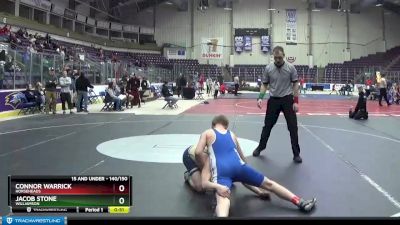 140/150 Round 2 - Connor Warrick, Horseheads vs Jacob Stone, Williamson