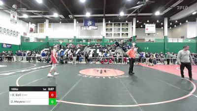 116 lbs Consi Of 16 #2 - Ryan Ball, Somers-north Salem vs Dylan Meyers, Ridgefield