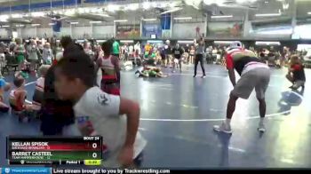 75 lbs Round 5 (10 Team) - Barret Casteel, Team Hammerhouse vs Kellan Spisok, Backyard Brawlers