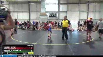 80 lbs Round 2 (4 Team) - Hunter Pierson, Death Squad Green vs Urijah Courter, Steel Valley