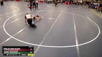 56 lbs Quarterfinal - Robby Gruchow, West Central Wrestling Club vs Phillip Yang-Elson, Summit Wrestling Academy