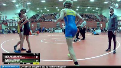 113 lbs Cons. Round 5 - Jack Richardson, Roncalli Wrestling Foundation vs Ryder Gardner, Greenfield Wrestling Club