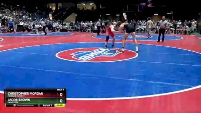 3A-175 lbs 3rd Place Match - Jacob Brown, LaFayette vs Christopher Morgan, Morgan County
