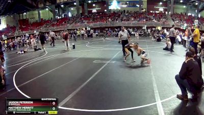 65 lbs Quarterfinal - Matthew Merritt, Fremont Wrestling Club vs Jaxson Peterson, GI Grapplers