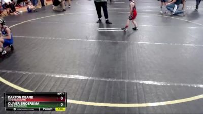 46 lbs Round 3 - Oliver Broersma, Cane Bay Cobras vs Daxton Deane, Hard Rock Rams