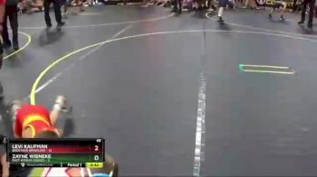 49 lbs Round 4 (6 Team) - Levi Kaufman, Backyard Brawlers vs Zayne Wieneke, East Kansas Eagles