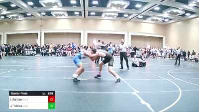 150 lbs Quarterfinal - Isaac Balden, Gold Rush Wr Acd vs Jordan Tobias, Chiawana Wr Acd