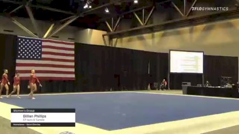 Gillian Phillips - Women's Group, CP Acro & Tumble - 2021 USA Gymnastics Championships