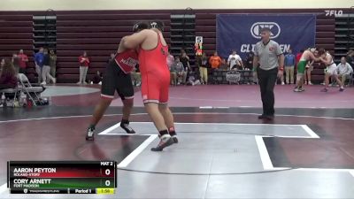 285 lbs Cons. Round 2 - Cory Arnett, Fort Madison vs Aaron Peyton, Roland-Story