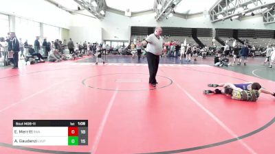 73 lbs Rr Rnd 11 - Elijah Merritt, Roundtree Wrestling Academy Blue vs Allen Gaudenzi, Level Up