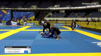 JOSÉ STEVE NDUAZULU NDILU vs CARLOS OSCAR HEREDIA 2021 World Jiu-Jitsu IBJJF Championship