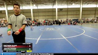 80 lbs Cons. Round 1 - Ashton FASANO, Meridian Middle School vs Matthew Olivas, Jerome Middle School