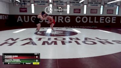 285 lbs Semifinal - Makota Misgen, Minnesota State Mankato vs Tucker Hugg, Ridgewater CC