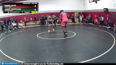 265-285 lbs Round 3 - Andre Santillan, Shadow Ridge vs Daniel Boyd, Arbor View