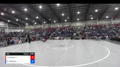 180 lbs Round 2 - Chloe Colvin, Roy Wrestling Club vs Summerlynne Mikesell, Jr. Wildcat Wrestling Association (Richfield, UT)