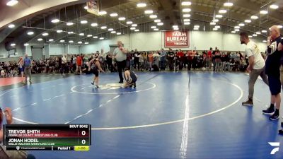 86 lbs Cons. Round 2 - Trevor Smith, Franklin County Wrestling Club vs Jonah Hodel, Willie Walters Wrestling Club