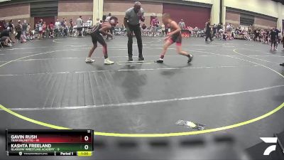 82 lbs Round 1 (4 Team) - Gavin Rush, Team Palmetto vs Kashta Freeland, Glasgow Wrestling Academy