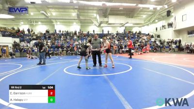 126 lbs Semifinal - Carissa Prock, Vian Wrestling Club vs Lynly Flud, Hilldale Youth Wrestling Club