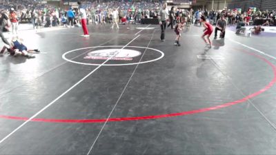 62 lbs Cons. Round 3 - Archer Wu, Kitsap Ironman Wrestling Club vs Kohen Robbins, Shelton Wrestling Club