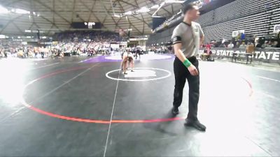 1A 285 lbs Quarterfinal - Anthony Nava, Toppenish vs Gavin Chaffee, Medical Lake