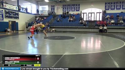 285 lbs Semifinal - Josh Woodrey, Augustana (IL) vs William Weise, Wisconsin Club