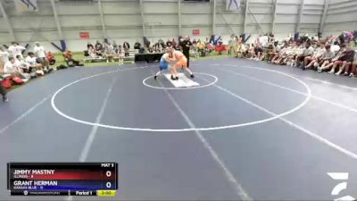 152 lbs Quarters & 1st Wb (16 Team) - Jimmy Mastny, Illinois vs Grant Herman, Kansas Blue