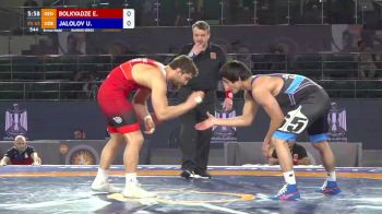 65 kgs Bronze - Edemi Bolkvadze (GEO) vs Umidjon Jalolov (UZB)