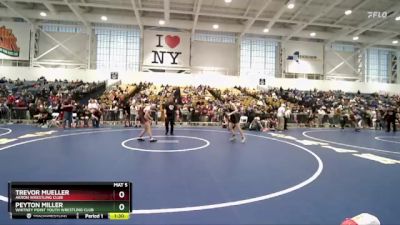 136 lbs Champ. Round 2 - Peyton Miller, Whitney Point Youth Wrestling Club vs Trevor Mueller, Akron Wrestling Club