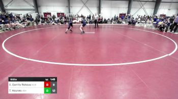 165 lbs Consi Of 4 - Eamon Garrity Rokous, Williams vs Tyler Haynes, Southern Maine