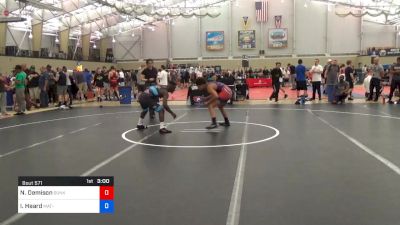 65 kg Round Of 32 - Navonte Demison, Sunkist Kids Wrestling Club vs Imran Heard, Mat-Town USA