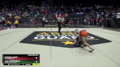 79 lbs Quarterfinal - Carson West, St. Charles WC vs Cam Whitehead, Alber Athletics WC