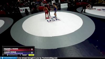 152 lbs Cons. Round 3 - Maxwell Hoang, California vs Caiden Hogue, Coachella Valley Wrestling Club