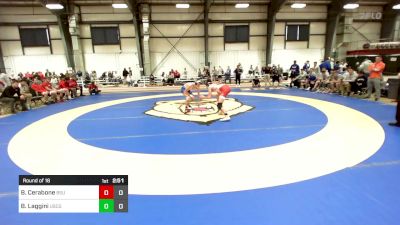 125 lbs Round Of 16 - Bryan Cerabone, Bridgewater vs Brock Laggini, Coast Guard