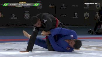 GABRIEL OLIVEIRA vs ROOSEVELT SOUSA 2018 Abu Dhabi Grand Slam Rio De Janeiro