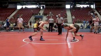 140 lbs match Jason Nolf young guns vs. Zach Hertling apex