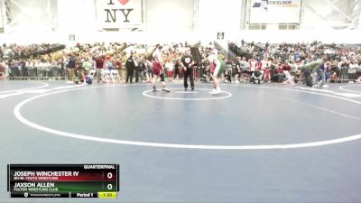 210 lbs Quarterfinal - Joseph Winchester Iv, BH-BL Youth Wrestling vs Jaxson Allen, Fulton Wrestling Club