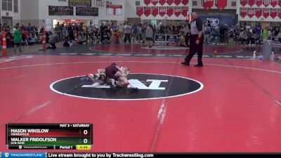 70 lbs Cons. Round 1 - Walker Fridolfson, GCB-WMB vs Mason Winslow, Minneapolis