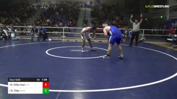 285 lbs Final - Nicholas Villarreal, Gilroy vs Nate Clay, Santa Margarita HS