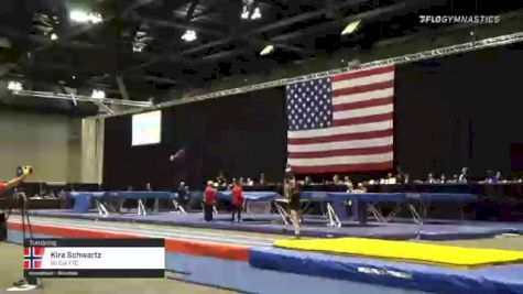 Kira Schwartz - Tumbling, So Cal TTC - 2021 USA Gymnastics Championships