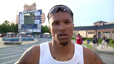 Spencer Adams wins 110H heat at East Regionals yet a bit dissapointed #SaturdayInterviews