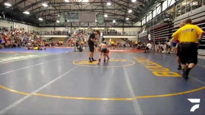 77-85 lbs Cons. Round 1 - Jack Mueller, ISI vs Brayden Duitsman, Hoopeston Area Wrestling Club