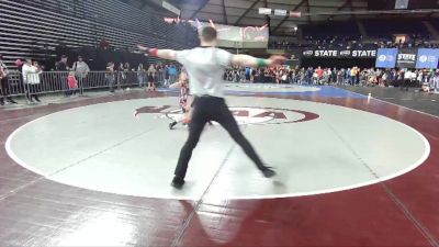 59 lbs Champ. Round 2 - Bridger Bennett, Thunder Mountain Wrestling Club vs Andrew White, Bethel AllStars Wrestling Club