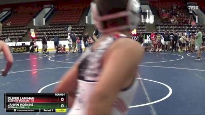 101 lbs Round 1 (6 Team) - Jahvin Hoskins, Metro All Stars vs Oliver Lamiman, Basement Brawlers