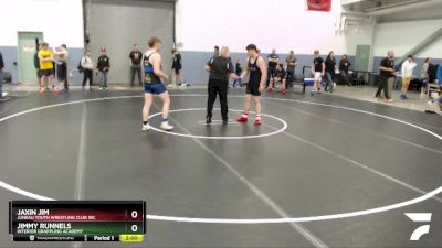 195 lbs Rr1 - Jimmy Runnels, Interior Grappling Academy vs Jaxin Jim, Juneau Youth Wrestling Club Inc.