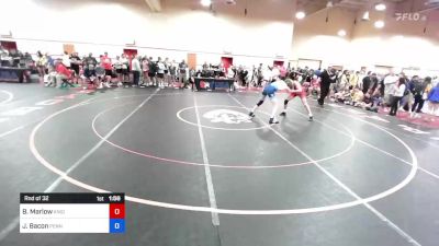 71 kg Rnd Of 32 - Bode Marlow, Knights Wrestling Club vs Jacob Bacon, Pennsylvania